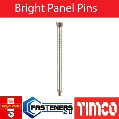 Bright PANEL PINS NAILS TACKS HARDBOARD NAILS PIN 20mm 25mm 30mm 40mm TIMco • £2.66
