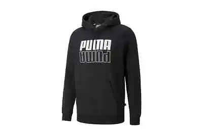 $69.95 • Buy Puma Men's Power Logo Fleece Hoodie (Puma Black, Size X Large)