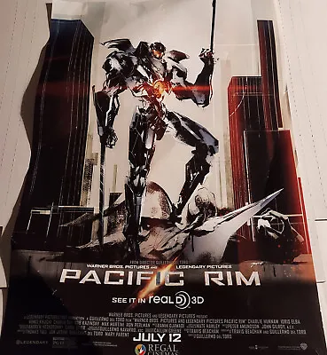 PACIFIC RIM  11.5x17 PROMO REGAL MOVIE POSTER • $10