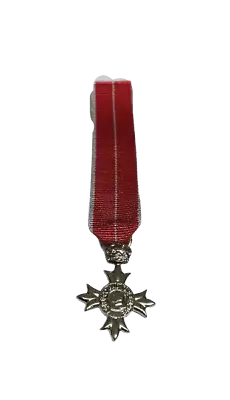 MBE Mini Medal - Member Of The Order Of  British Empire Civilian Or Military New • £15