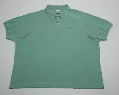 Lacoste Polo Shirt Size 4XL XXXXL PIT TO PIT Is 28.5 Inches Label 9 • £29.99