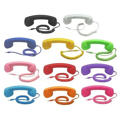 Vintage Mobile Phone Handset 3.5mm Stylish Fashion For IPhone IPad Cellphone • £12.96