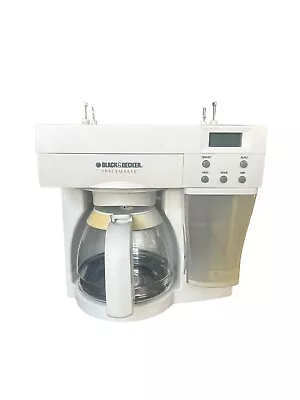 Black & Decker Spacemaker ODC440 Coffee Maker White RV Under Cabinet W/ Hardware • $95