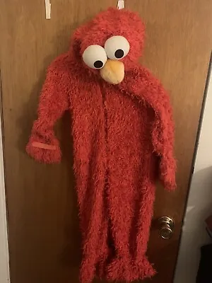 Elmo Halloween Costume Sesame Street Pajamas Kids 3T-4T Elmo Pajamas Body Suit  • $14.99