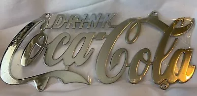 Coca-Cola Registed Brand License Plate 2002 Chrome Plate Sign   Drink Coca-cola  • $49.99