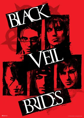 $9.98 • Buy Black Veil Brides Red Music Andy Biersack Merch BVB Band Fall Angel Poster 12x18