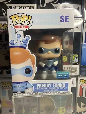 Freddy Funko 5000 Piece - Make A Wish SE Superhero Metallic Pop Vinyl Hard Stack • $126.29