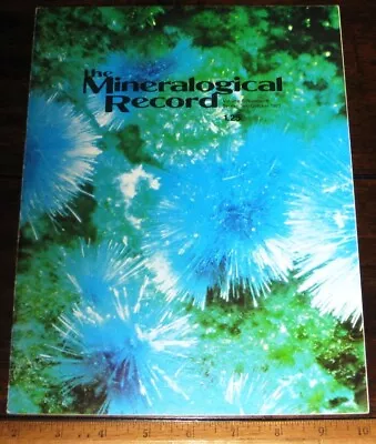 MINERALOGICAL RECORD MAGAZINE 1971  Vol Two #5 Complete Mineralogy Minerals Mine • $99.95