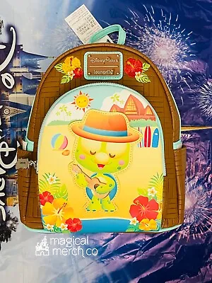 Disney Parks Olu Mel Turtle Duffy Aulani Jerrod Maruyama Loungefly Backpack • $99.95