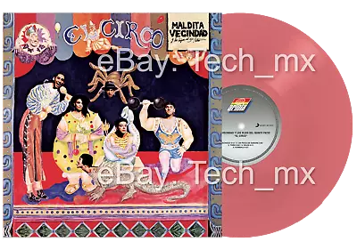 La Maldita Vecindad - El Circo  LP Color Pink Vinyl NEW Free USA Shipping • $129.99