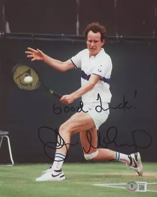 $129.52 • Buy John McEnroe Signed 8x10 Photo Inscribed  Good Luck!  (Beckett)