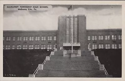 Mahanoy Township High School Mahanoy City PA Vintage Unposted Postcard • $29.55