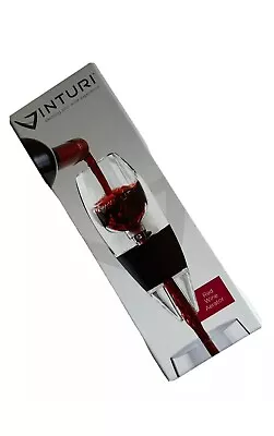 Vinturi Essential Red Wine Aerator No Drip Stand Filter Screen • $20