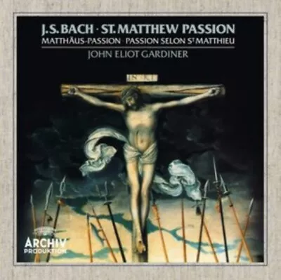 Sir John Eliot Gardiner Bach - St. Matthew Passion New Cd • $25.02