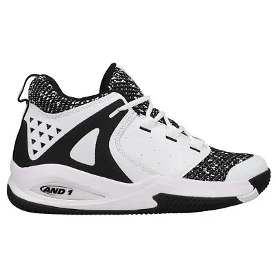 AND1 Take Off 3.0 Basketball  Mens Black White Sneakers Athletic Shoes AD90104M • $29.99