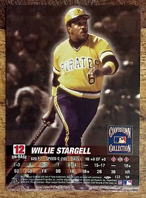 2004 MLB Showdown WILLIE STARGELL #123  Cooperstown Collection  Promo / NM-MT • $5.95