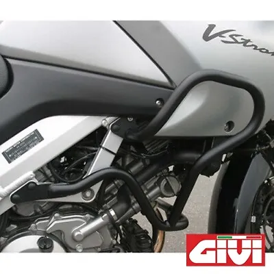 Givi TN532 Black Steel Engine Protection Guard 04-11 Suzuki V Strom DL650 • $183.99