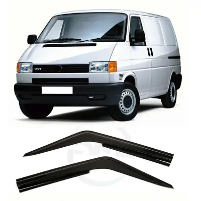 For Volkswagen Transporter T4 1990-2003 Premium Wind Deflector 2pcs Glossy Black • $67