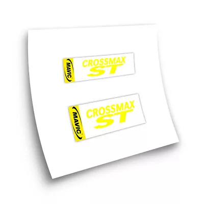 STAR SAM® STICKERS BIKE HUB Mavic CrossMax ST STICKER BIKE HUBS • $8.40