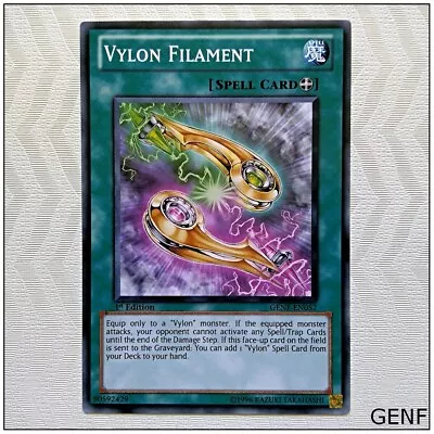 Vylon Filament - GENF-EN057 - Common 1st Edition Yugioh • $1.63