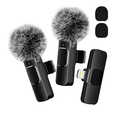 Lavalier Microphone Wireless Audio Video Recording Mini Mic For Android/iPhone • $2.99