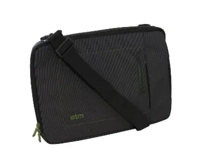 STM Laptop Bag Sleeve For 13  Screens Black/Green Brand NIB • $16.49