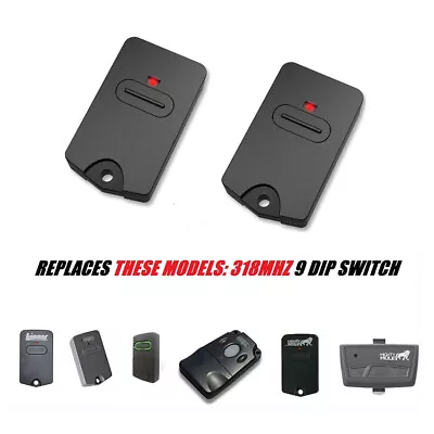 2 RB741/FM135 Remote Control Transmitter For GTO Mighty Mule Linear Gate Opener • $13.90