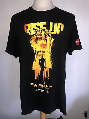 PACIFIC RIM: UPRISING (2018) Official Men's AMC Movie Promo T-Shirt Size 2XL • $18.99