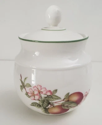 £5.99 • Buy M&S St Michael Ashberry Pattern Lidded Sugar Bowl Fruit Pattern