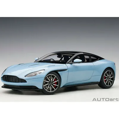 AUTOart 70268 Aston Martin DB11 1:18 Model Car Q Frosted Glass Blue • $180