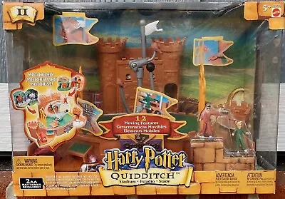 $55 • Buy NEW/Sealed 2002 Harry Potter Quidditch Stadium Playset From Mattel