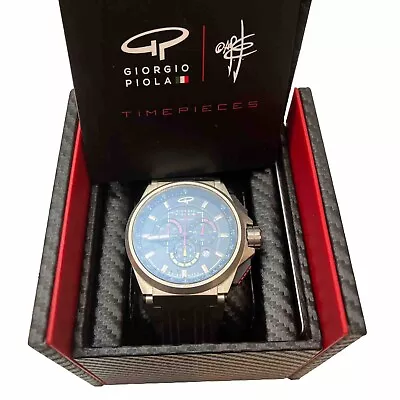 Giorgio Piola STRAT-3 F1 ETA 7750 Chronograph Carbon Watch W/ Box & Papers • $425