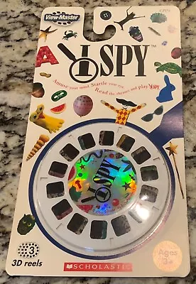 Scholastic I Spy Based On Books 3D View Master 3 Reel Pack 2004 New Sealed Set • $21.95