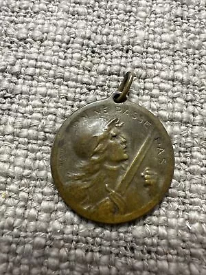 WWI Verdun BRONZE MEDAL On Ne Passe Pas 1916 France • $15