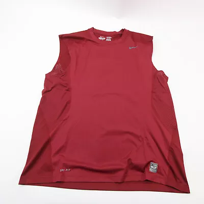 Nike Pro Combat Sleeveless Shirt Men's Red New With Tags • $21.12