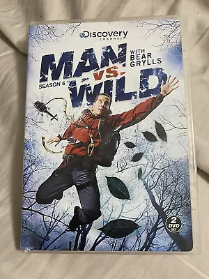 Man Vs. Wild: Season 5 (DVD 2011 2-Disc Set) • $18