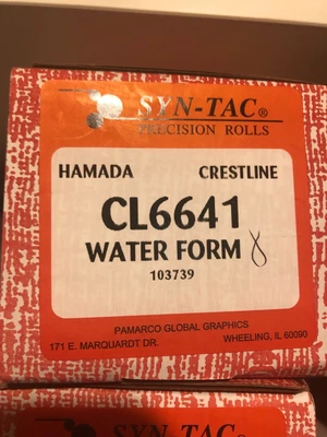 $295 • Buy Cl6641 hamada 660 & 665 2nd Head (new Style) Form Roller (soft)