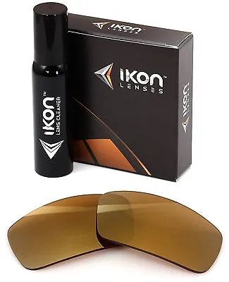 Polarized IKON Iridium Replacement Lenses For Oakley Ten X 24K Gold Mirror • $35.90