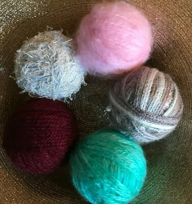 ODD84 - 100g  Small Wool Yarn Oddments Great For Crafts Crochet Etc • £5.99