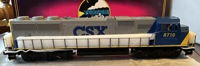 MTH EMD CSX 8710 SD60M Diesel MT-2046LP 3-Rail With ProntoSound • $324.99