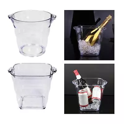 Ice Cube Tray Iced Champagne Portable Beer Bottle Beverage Acrylic Ice • £18.10