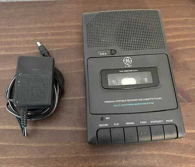 GE Personal Portable Recorder And Cassette Player 3-5027A Vintage • $25