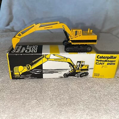 Caterpillar Cat 225 Excavator- NZG Diecast Model Made In W. Germany IOB • $45