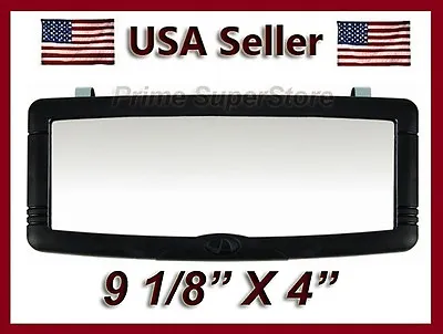 New Large Black Clip On Sun Visor / Vanity Mirror For Car / Truck Automobile RV  • $16.92