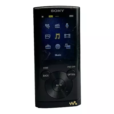 Sony NWZ-E453 4GB Digital Media MP3 Player Black • $49.99