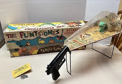 Vtg 1962 Fred Flintstones Marx Shooting Target Game Gallery Arcade Set Box Toy • $299