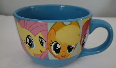 2013 MY LITTLE PONY 24 Fl Oz Coffee Tea Large Soup Mug Cup Large Blue Ceramic • $13