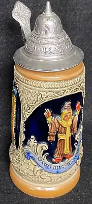 Vintage Western Germany Beer Steinliddedpriestmunichgru Haus Munchengift :) • $19.98