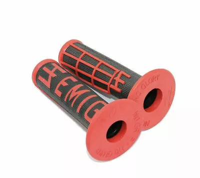 Red Motocross Emig Grip Dirt Bike Motorcycle Handlebar Grips 7/8  Rubber MX NEW • $12.95