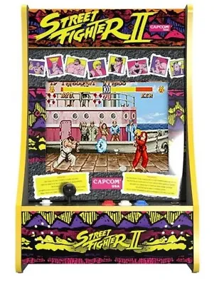 VERY RARE 8 In1 Arcade1Up Street Fighter II Partycade - BRAND NEW SEALED • $459